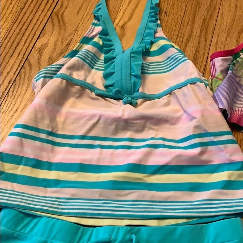 ❤️ Girl’s piece biking bathing suit size XL - Picture 4 of 5